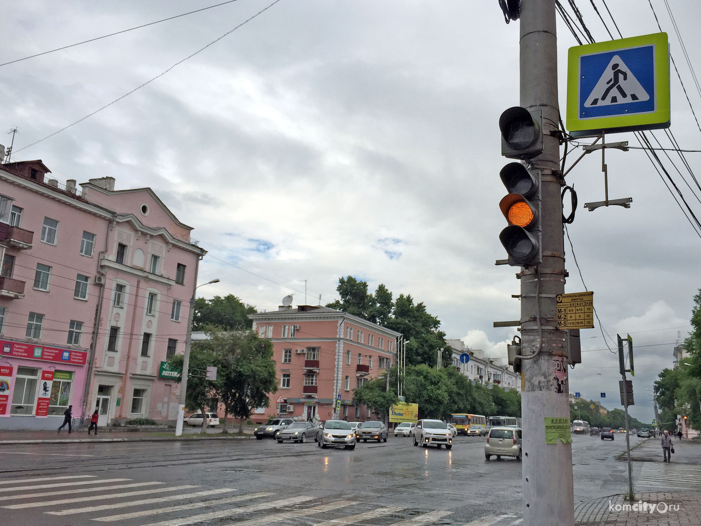 В Комсомольске-на-Амуре ночью будут выключаться 19 светофорных объектов