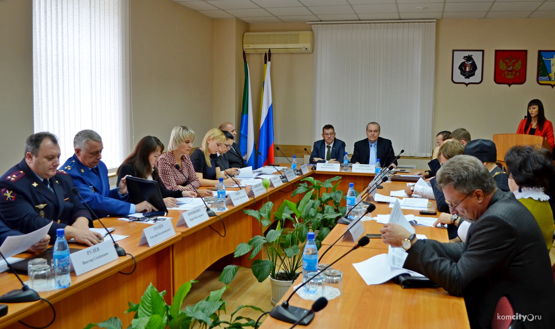 Члены Общественного совета Комсомольска-на-Амуре обсудили городскую молодёжную политику и работу добровольных народных дружин