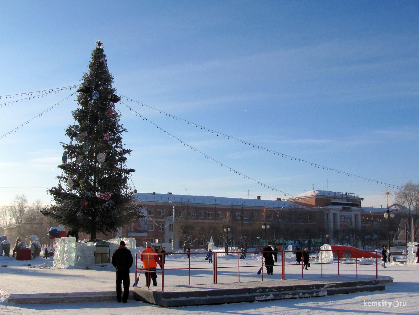 Сегодня в Комсомольске-на-Амуре «зажгут» главную городскую ёлку