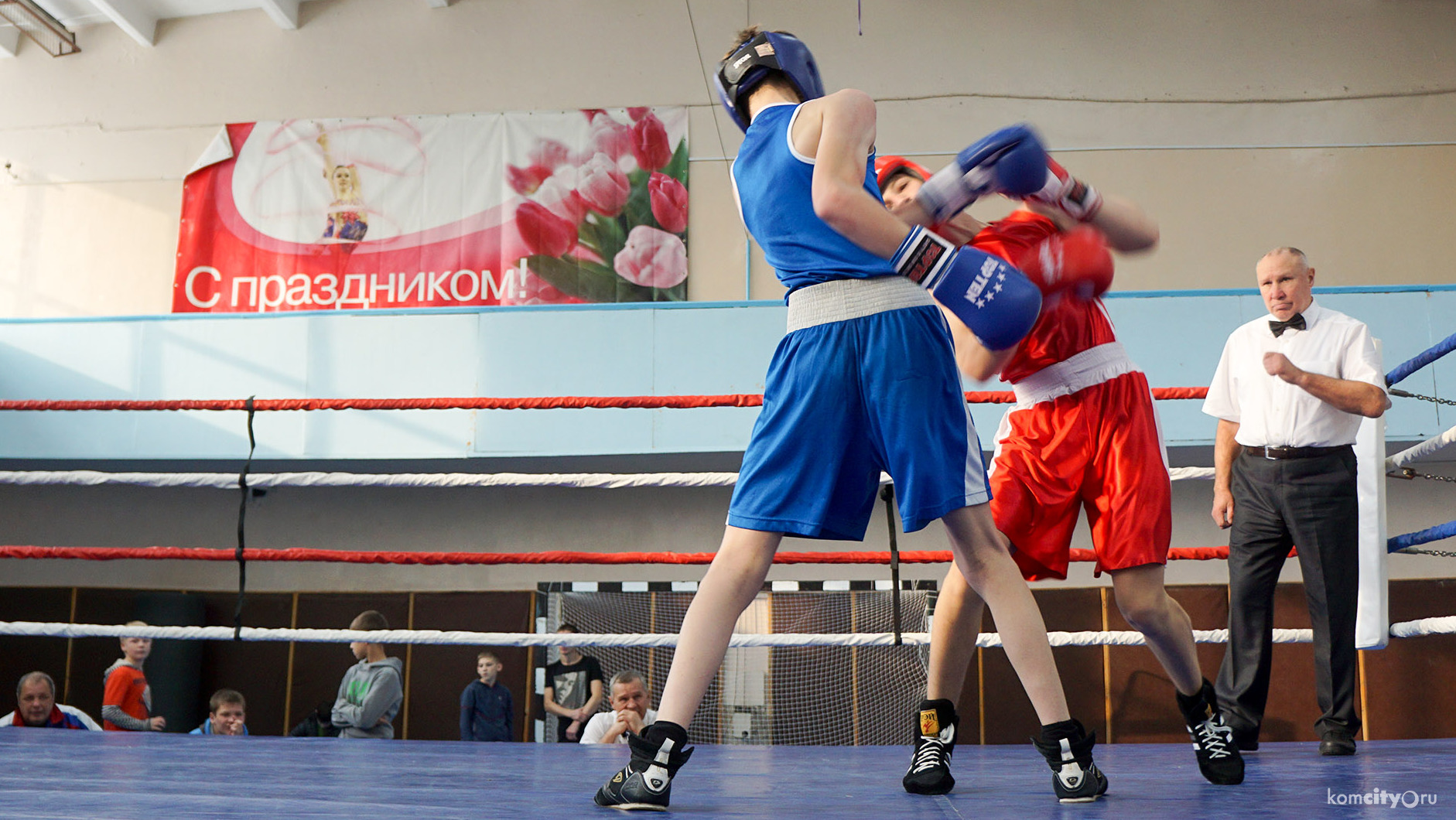 Боксёры Комсомольска-на-Амуре взяли верх над сборной Амурска, Чегдомына и Нового Ургала в ходе командного первенства