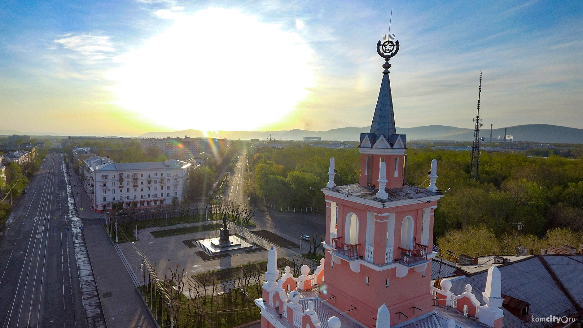 Площадь Комсомольска-на-Амуре сократилась почти на 3 миллиона квадратных метров