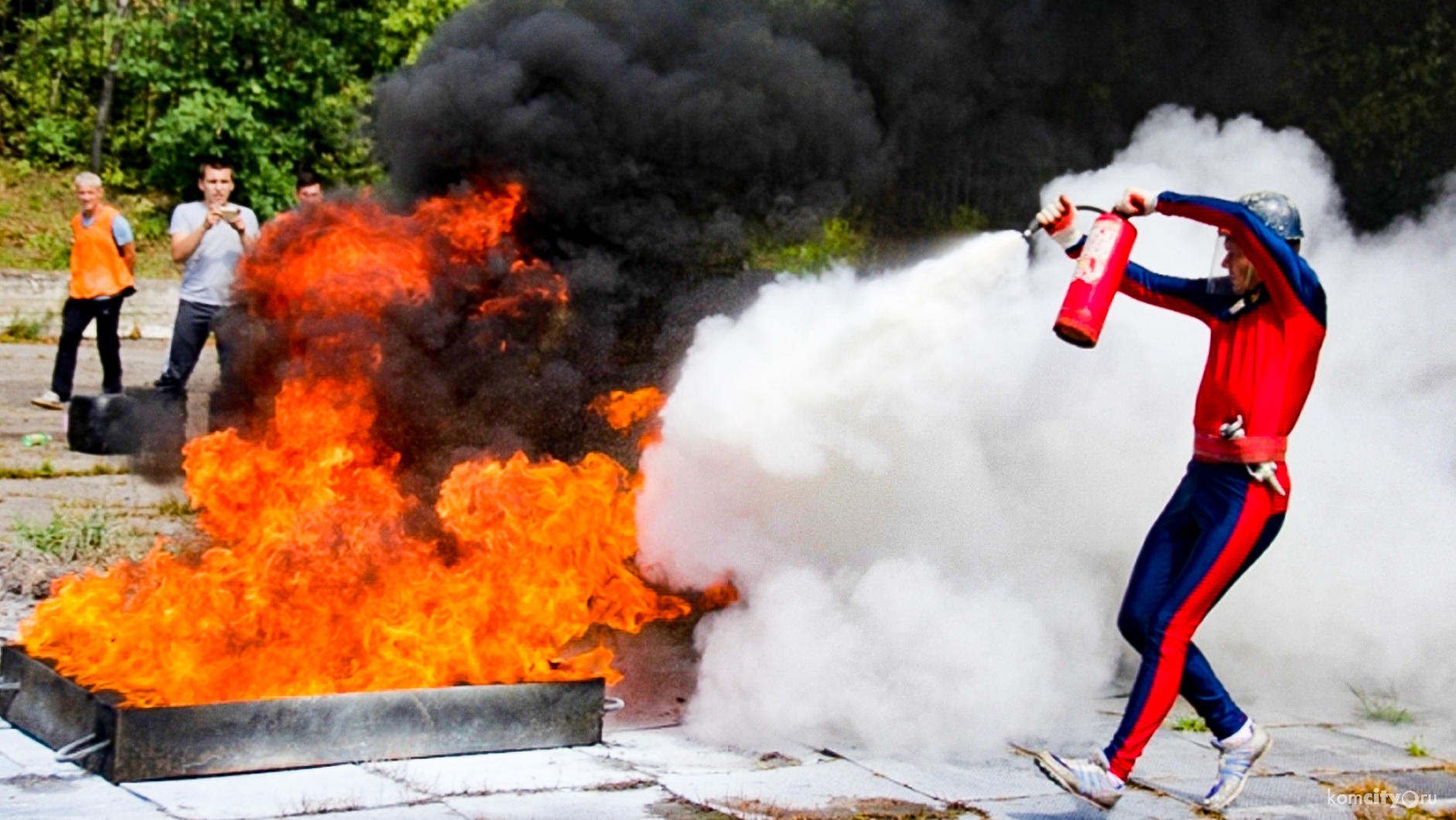 Огнеборцы из Комсомольска-на-Амуре стали вторыми на краевых соревнованиях по пожарно-прикладному спорту 