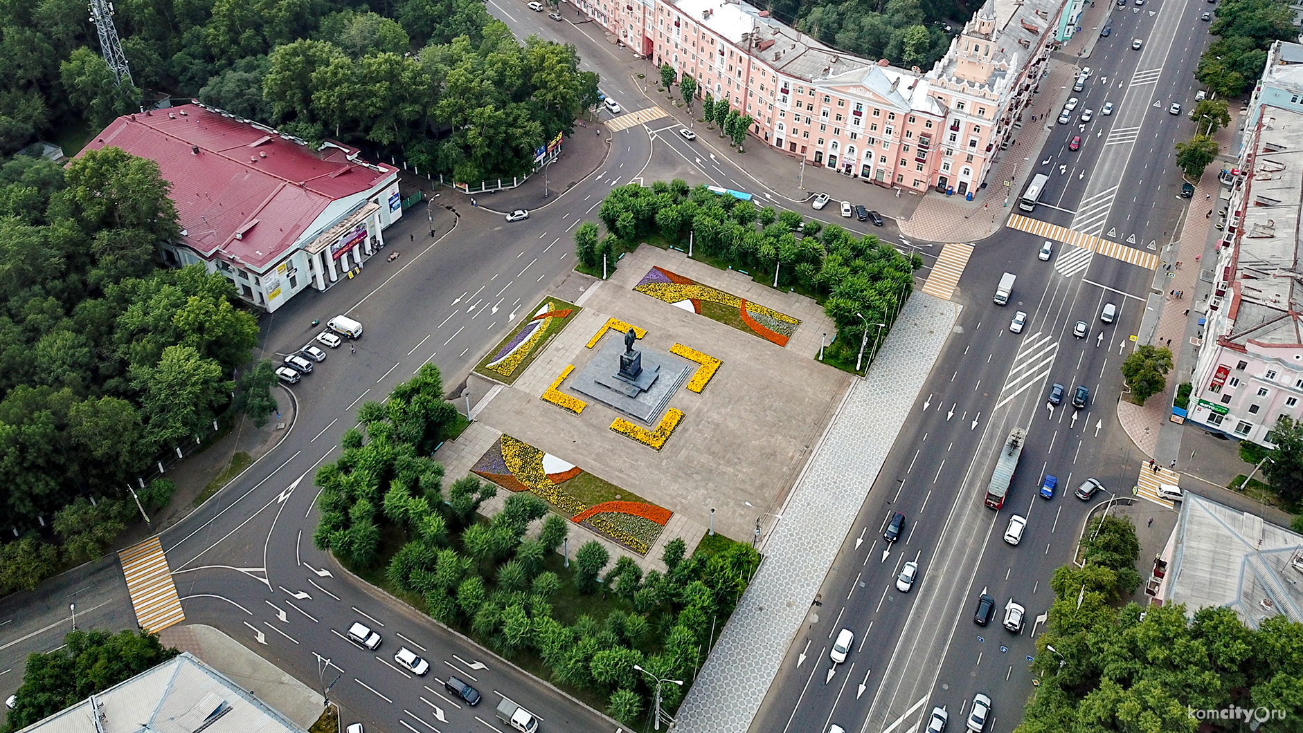 Площадь Ленина Комсомольска-на-Амуре победила в народном голосовании и будет реконструирована в 2019-м году