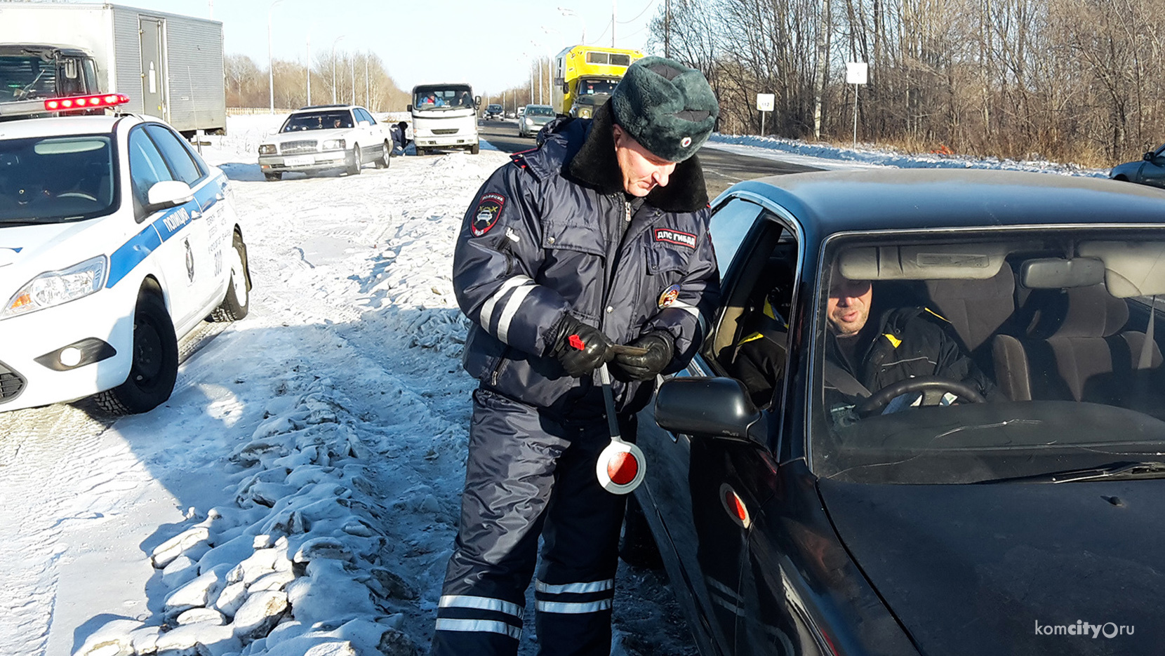173 водителя проверили на состояние опьянения в ходе акции «Нетрезвый водитель» в Комсомольском районе