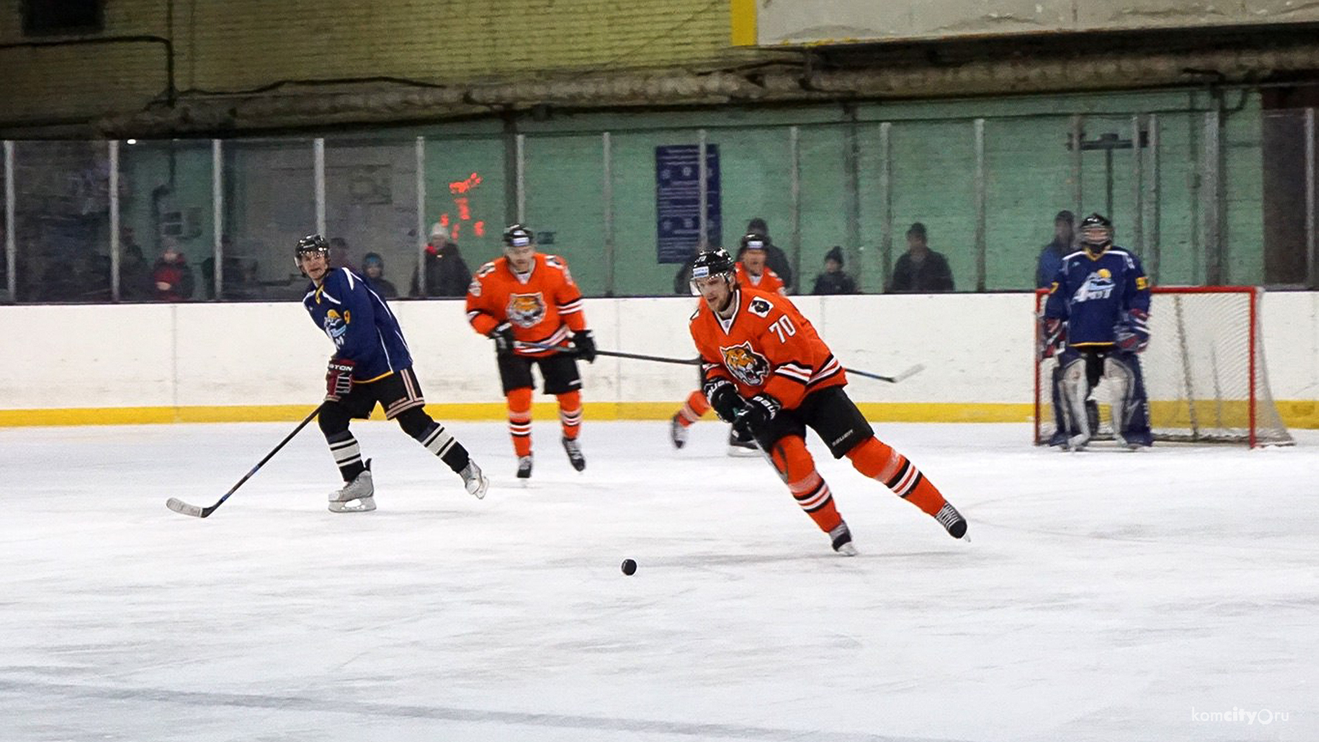 Товарищеский хоккейный матч между хабаровским «Амуром» и сборной Комсомольска-на-Амуре состоится в «Металлурге»