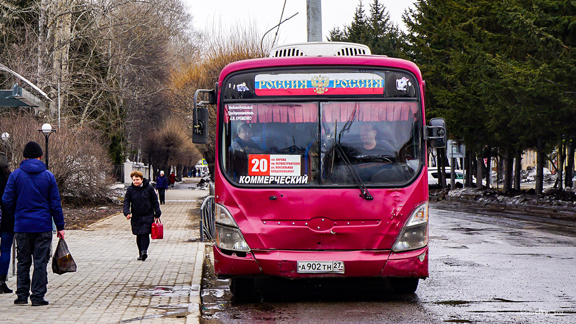 На время праздничного шествия в Комсомольске-на-Амуре будут изменены автобусные маршруты