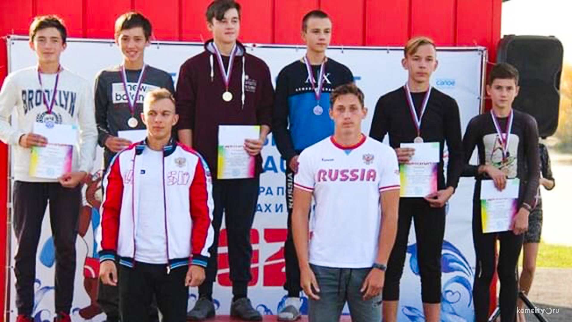 Каноисты из Комсомольска-на-Амуре стали победителями и призёрами всероссийских соревнований 