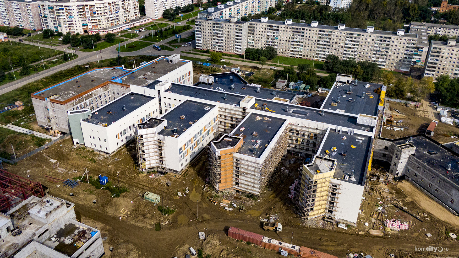 Ещё на почти полтора миллиарда подорожало строительство больничного комплекса в Комсомольске-на-Амуре из-за очередных недостатков проекта
