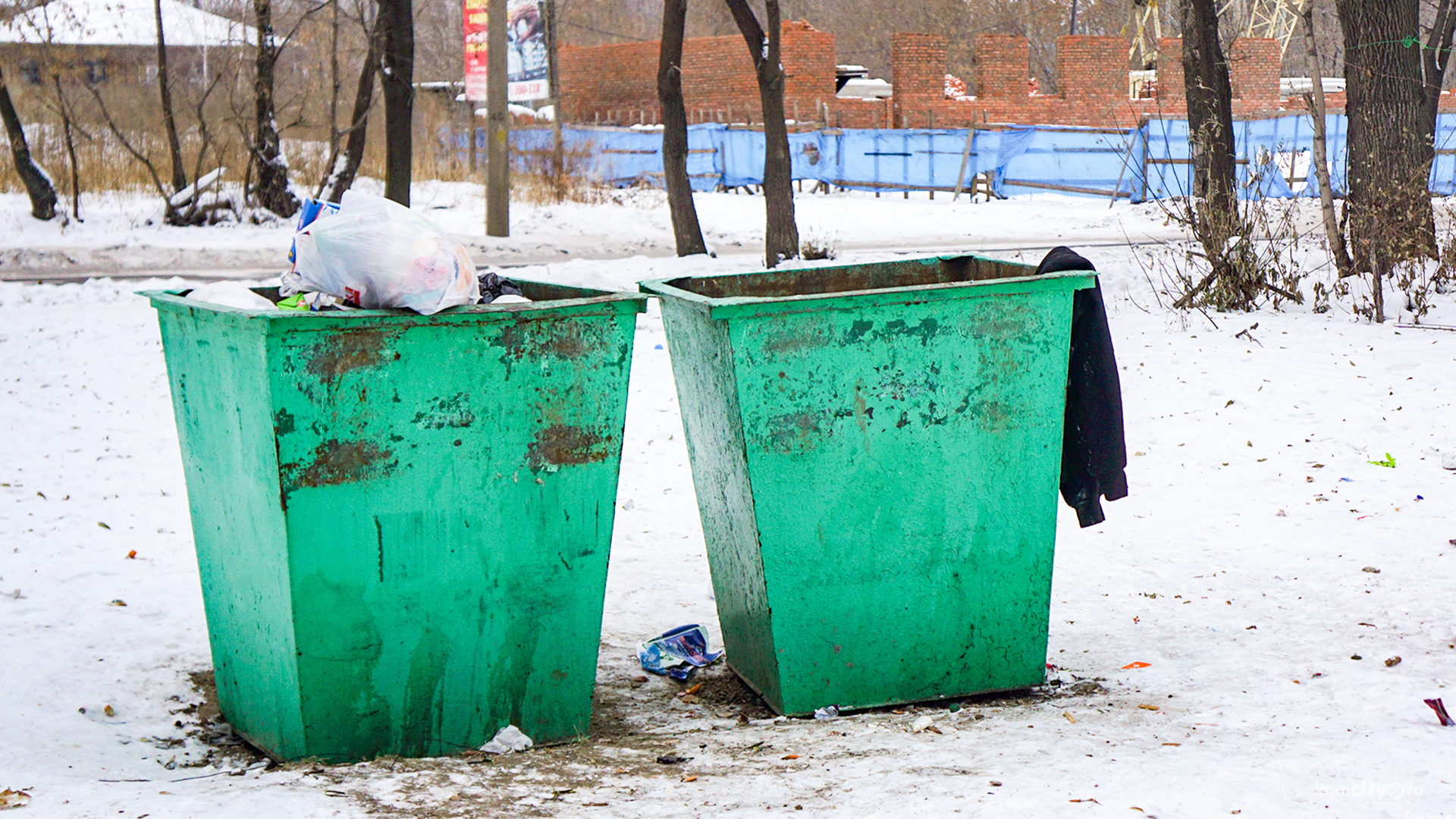 Начало мусорной реформы в Комсомольске-на-Амуре снова откладывается — и это хорошо