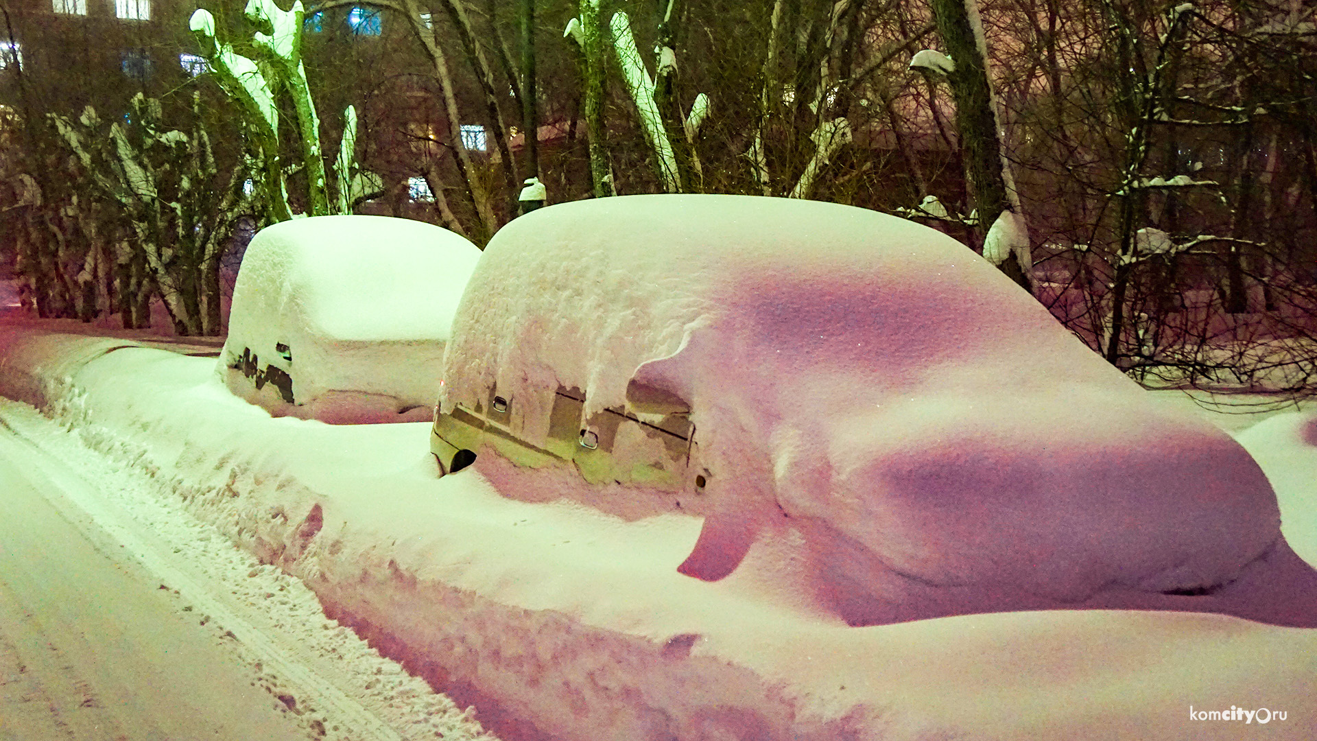Пожаловаться на плохую очистку от снега во дворе жители Комсомольска-на-Амуре могут в рамках краевой акции «Сугроб»