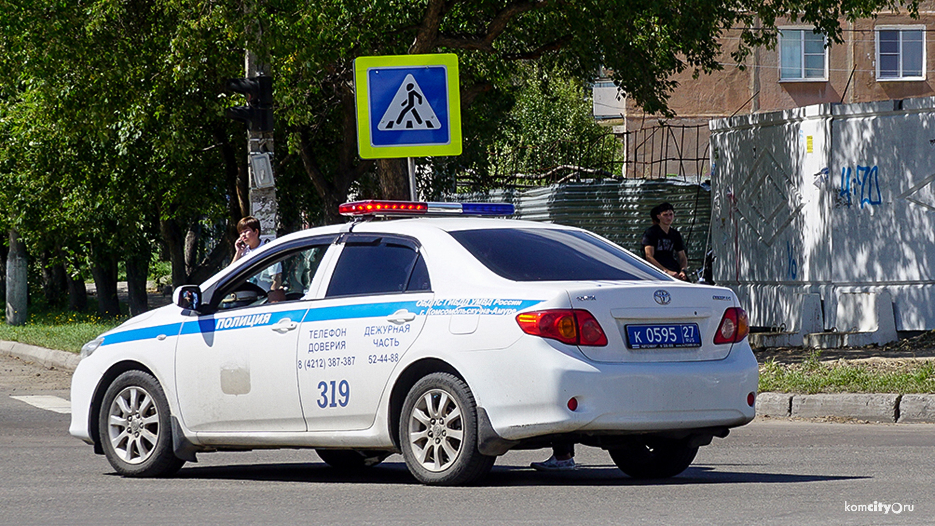 140 пешеходов-нарушителей оштрафовали в Комсомольске-на-Амуре в ходе профилактической акции