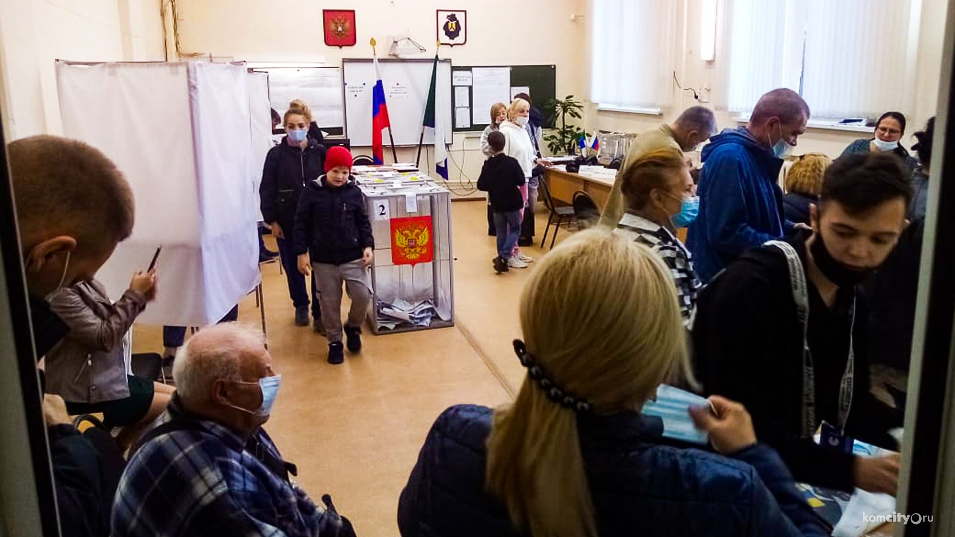 Избирательные участки в Комсомольске-на-Амуре будут работать до 20 часов