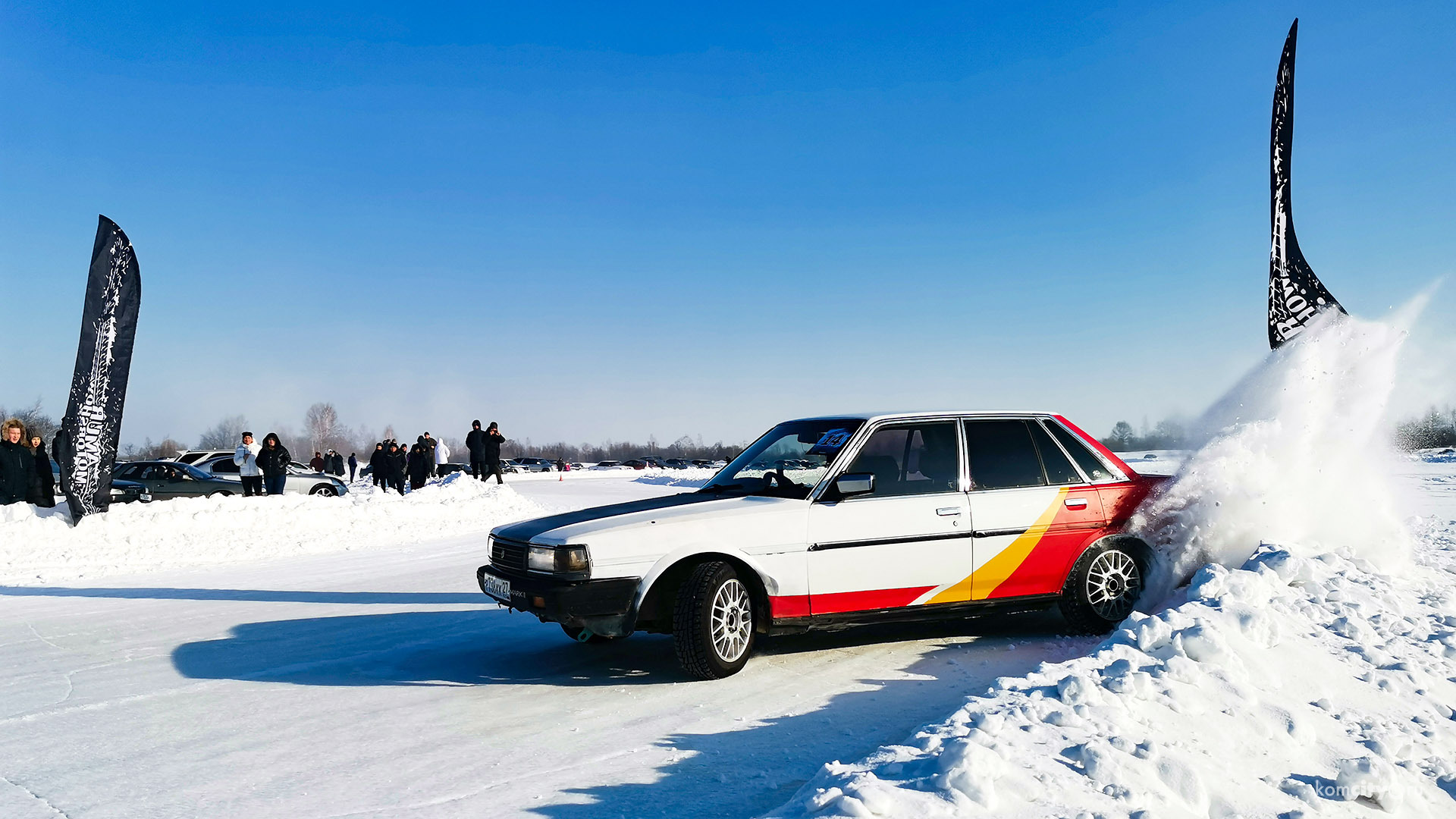 Первый этап чемпионата по дрифту «Winter Drift 2022» прошёл в Комсомольске-на-Амуре