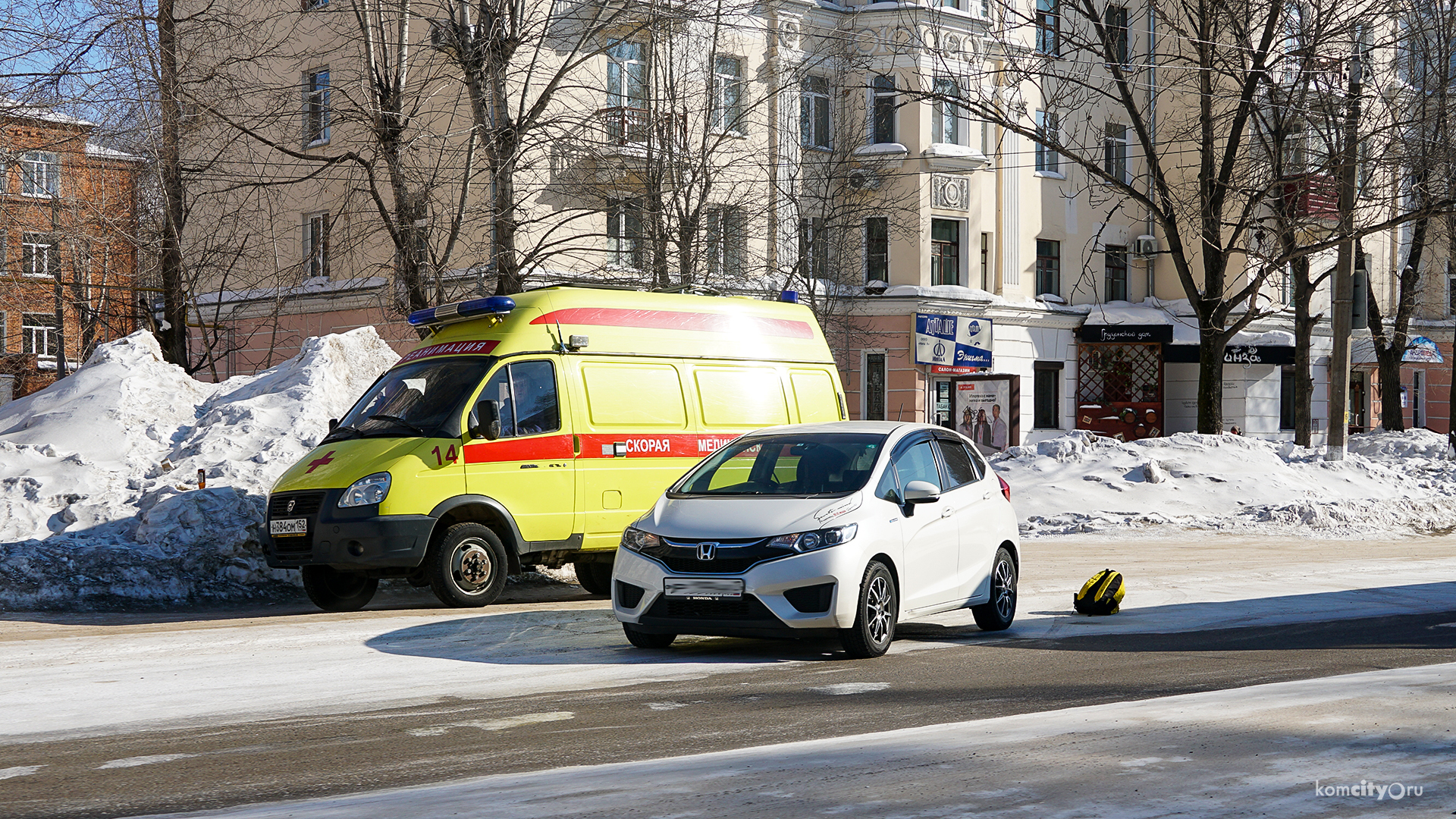 В Комсомольске-на-Амуре школьник попал под колёса Фита