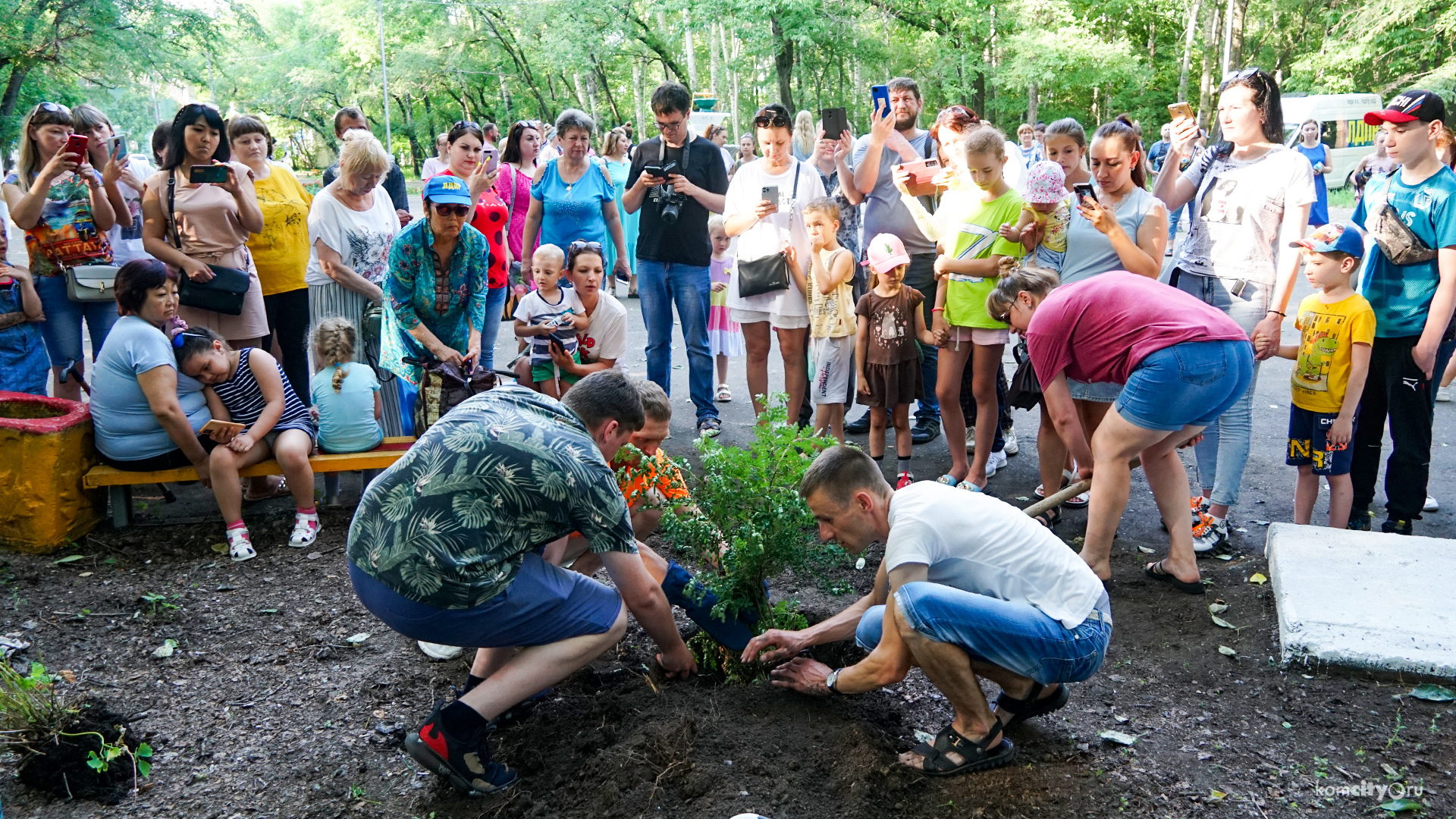 парк строитель комсомольск на амуре